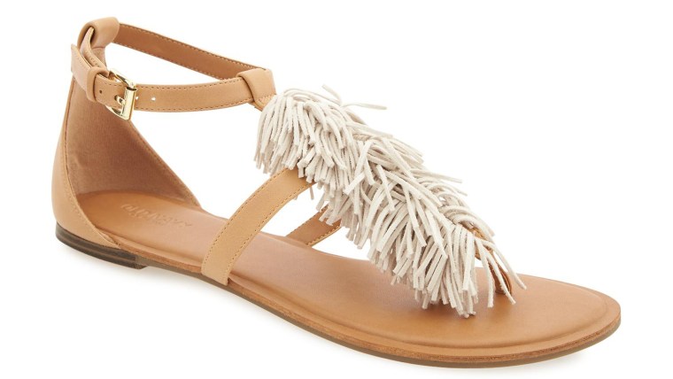 Fringe sandals