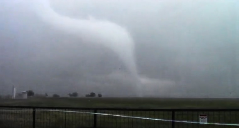 Image: A tornado in Central High, Oklahoma