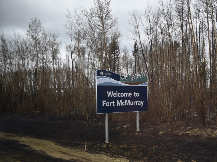 IMAGE: Fort McMurray welcome sign