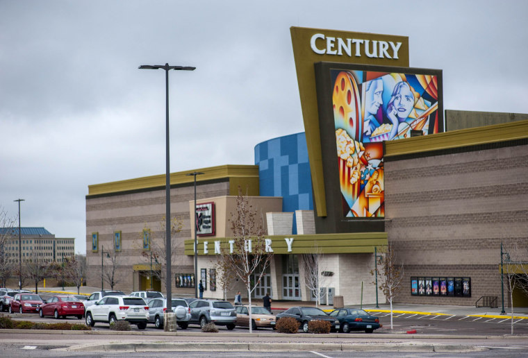 Image: Century Aurora 16 movie theater is pictured in Colorado