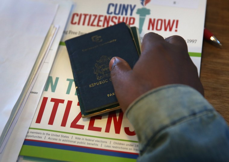 Image: Immigrants Apply For US Citizenship In Increasing Numbers During Election Year