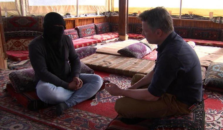NBC News' Richard Engel interviews Abu Mohammed, who says he stole the ISIS files from a senior commander