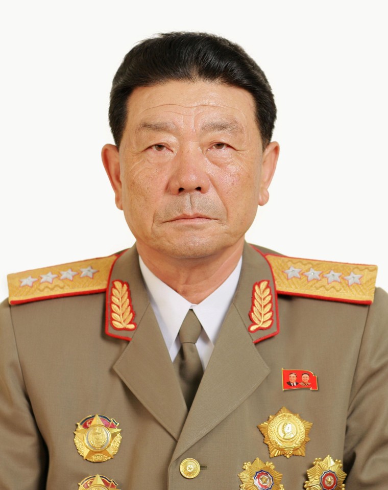 Image: Pak Yong Sik, a member of the Political Bureau of the C. C., the WPK, is pictured in this KCNA handout photo