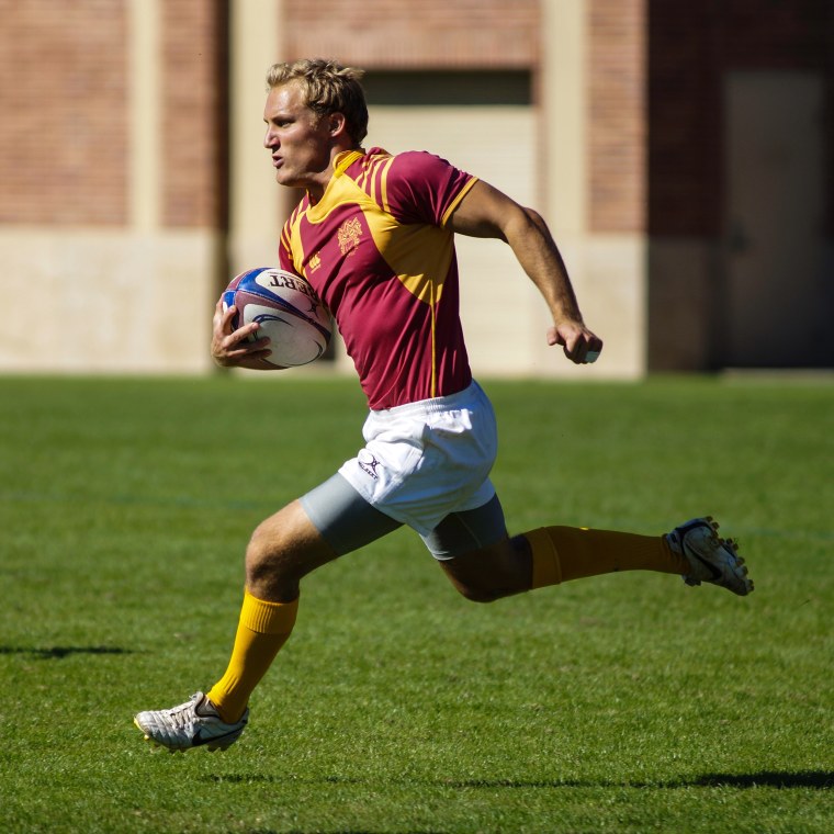 Daniel DelBianco played rugby for USC.