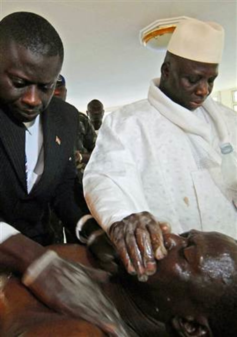 IMAGE: Gambian President Yahya Jammeh