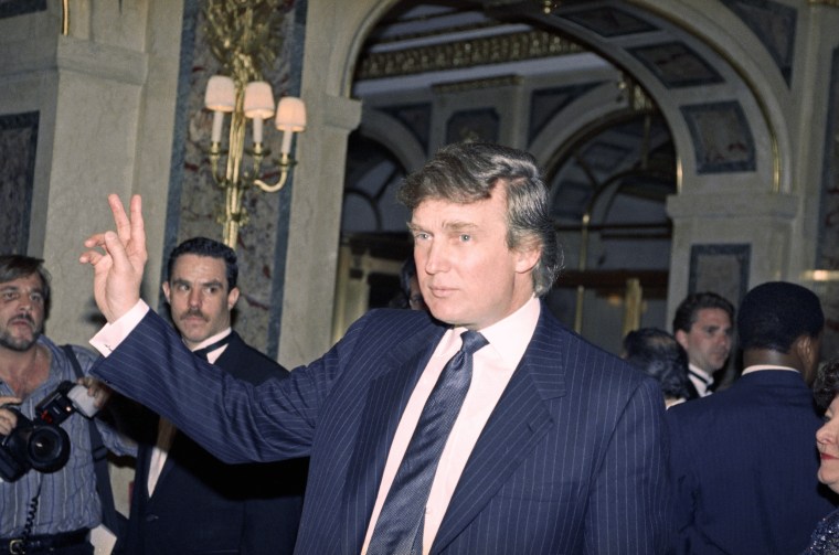 Donald Trump in New York in 1991.