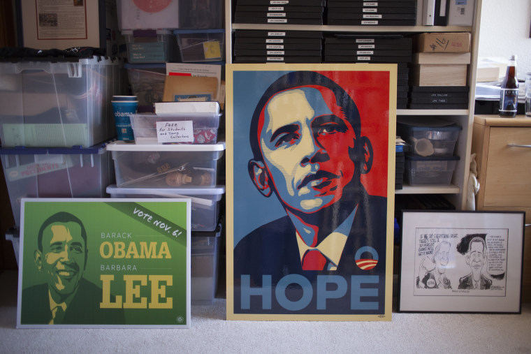 Image: Obama memorabilia collection