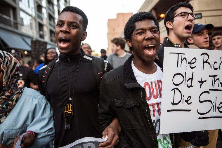 Tensions In Baltimore Continue To Simmer After Days Of Riots And Protests Over Death Of Freddie Gray