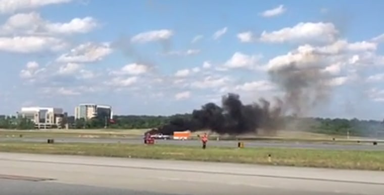 A plane crashed at the Dekalb Peachtree Airport in Georgia during an airshow on May 14.