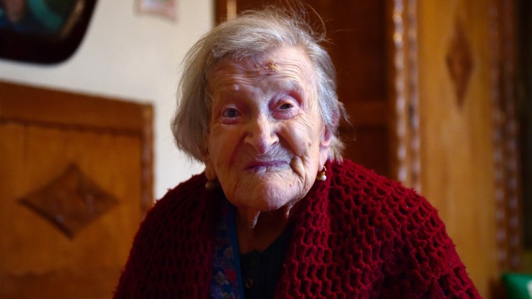 Emma Morano, oldest living person in the world.