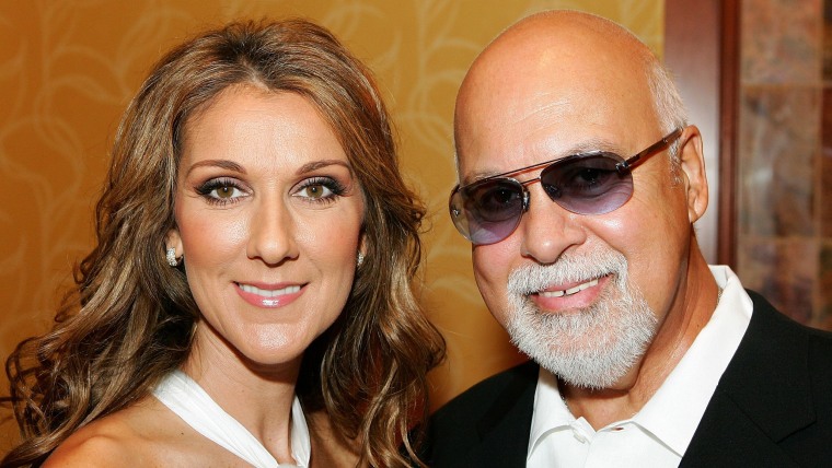 Celine Dion and her husband and manager Rene Angelil in 2006