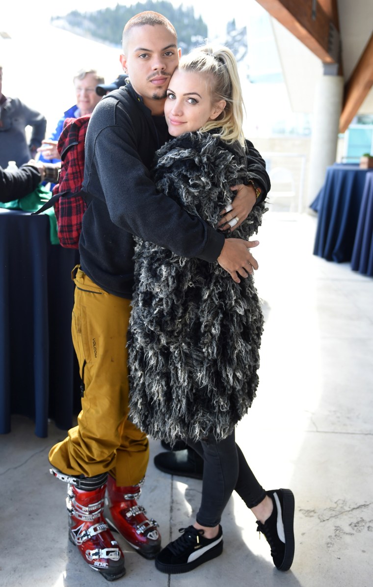 Evan Ross and Ashlee Simpson-Ross