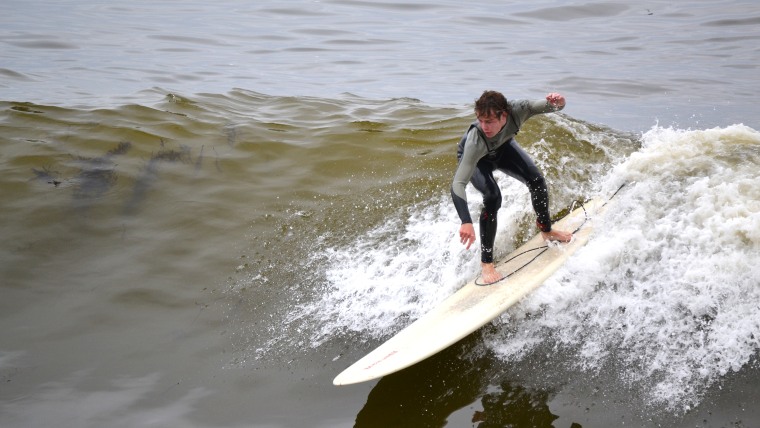 Jared long board Pismo Beach 2014