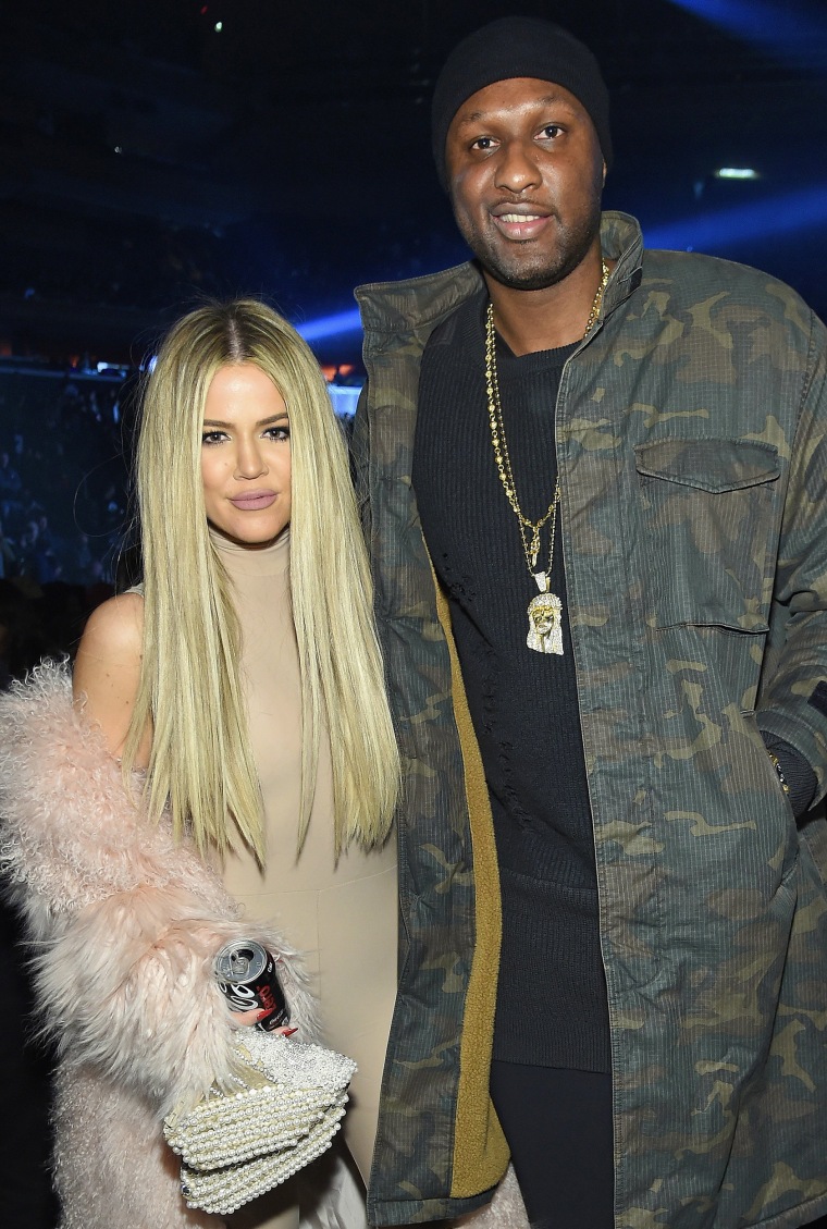 Khloe Kardashian and Lamar Odom