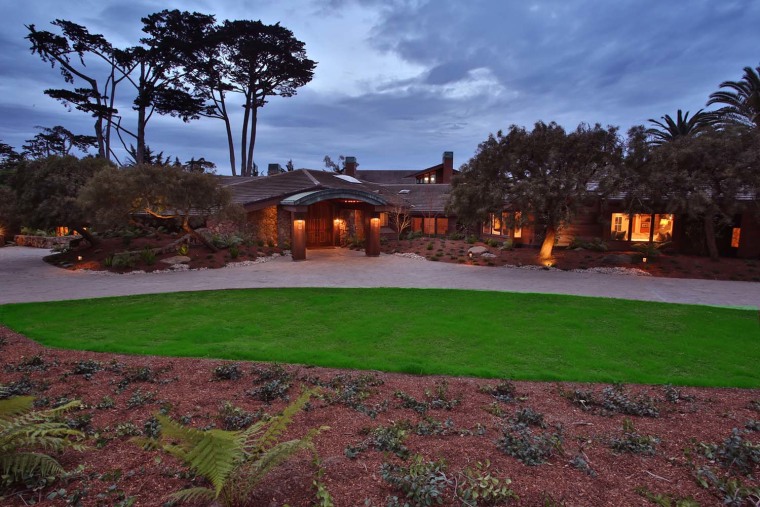 Seaside mansion in California