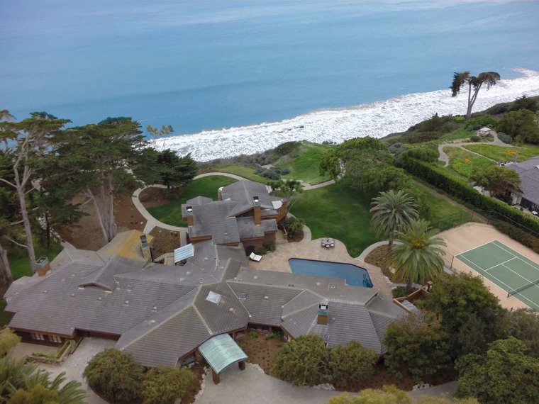 Seaside mansion in California