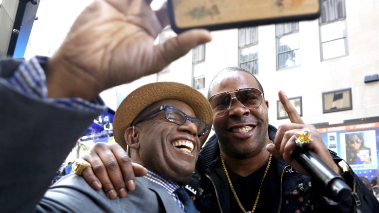 Al Roker and Busta Rhymes