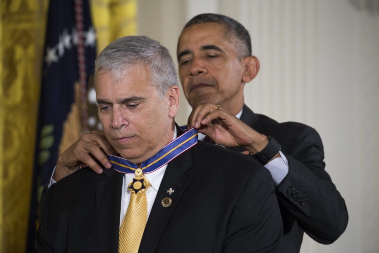 Image: US President Barack Obama hosts Medal of Valor ceremony