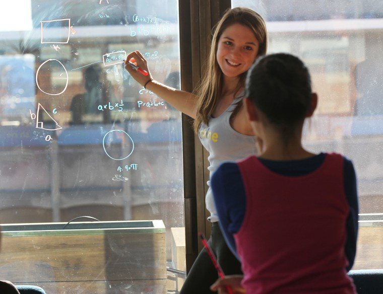 In After-School Program, Girls Link Elegance Of Dance And Math