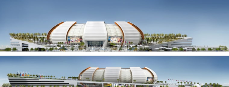 Leyva Architecture, PC designed this multi-sport arena for Doha, Qatar.