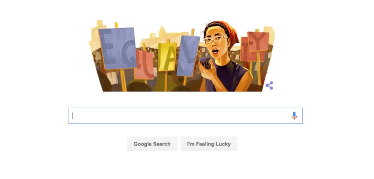 Google Doodle: Yuri Kochiyama
