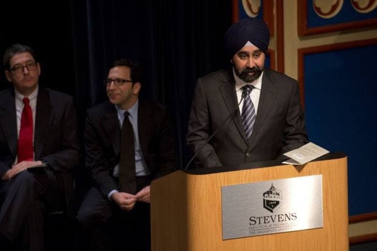 Ravinder Bhalla, city council member at large and council president of Hoboken, New Jersey.