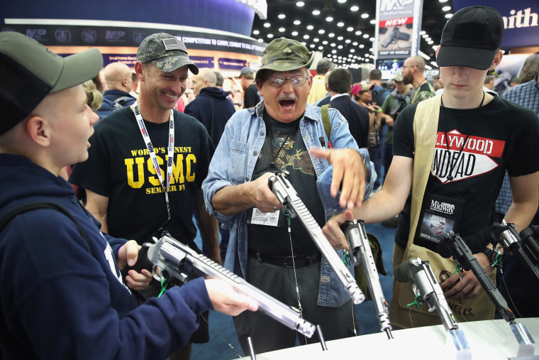 Image: National Rifle Association Holds Annual Meeting In Louisville, KY