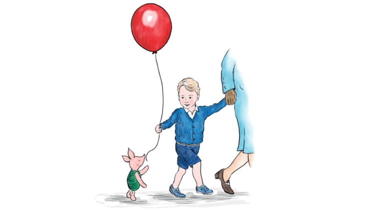 Prince George in "Winnie-the-Pooh And The Royal Birthday"