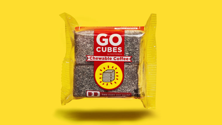 Go Cubes chewable coffee gummies