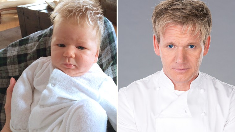 baby looks like Gordon Ramsey