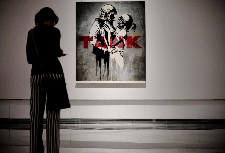 Image: "Think Tank" by Banksy.