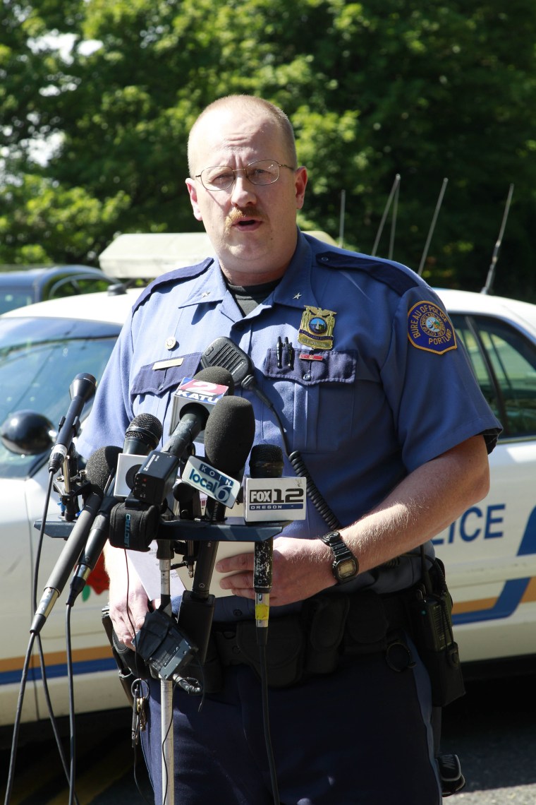 Image: Portland police officer Larry O'Dea