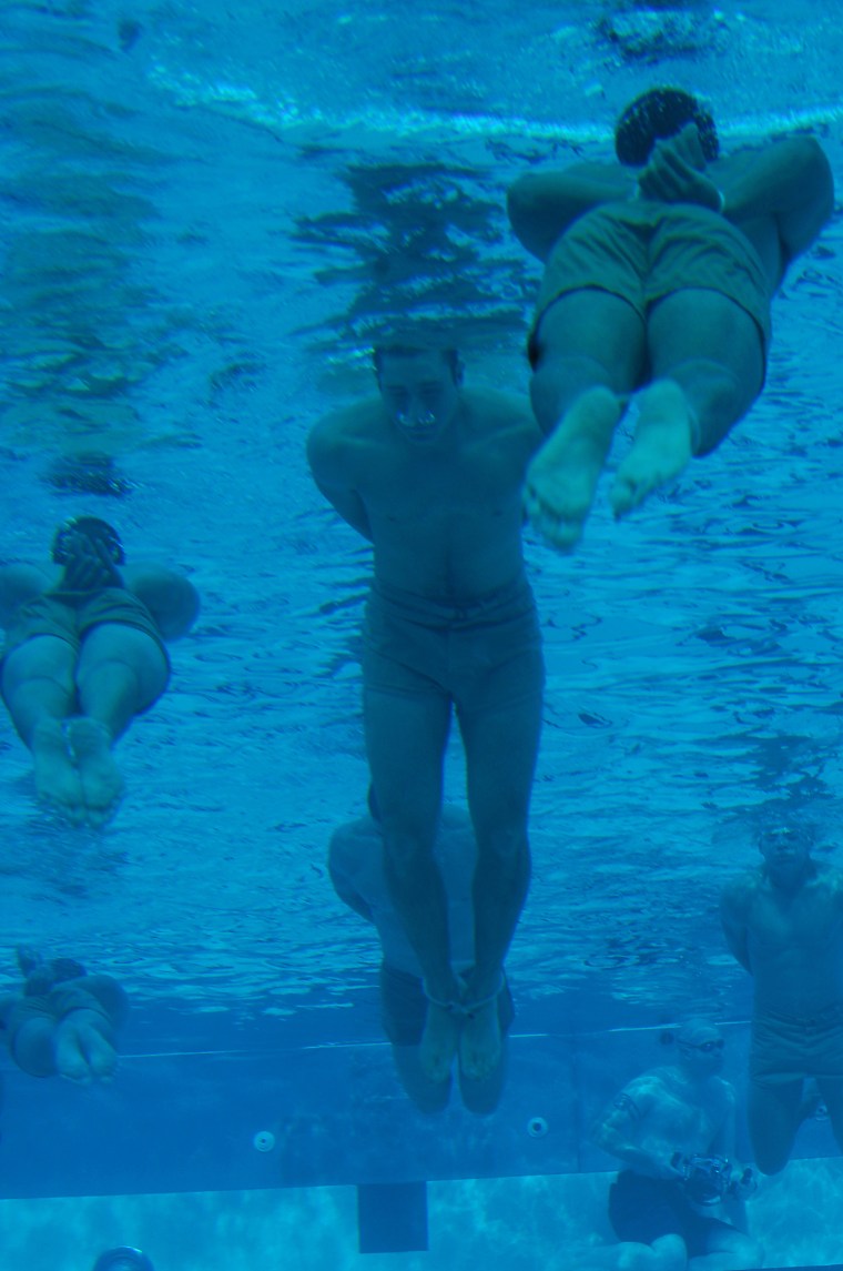 Image: SEALs conduct rigorous pool training