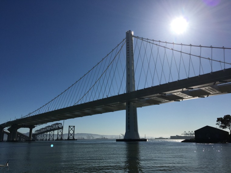 The new Bay Bridge took more than a decade to build, and came in billions of dollars over budget.