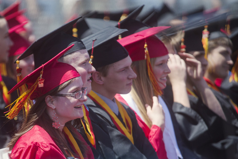 Image: The McCaughey septuplets high school graduation