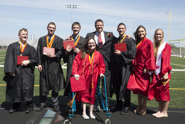 The McCaughey septuplets high school graduation