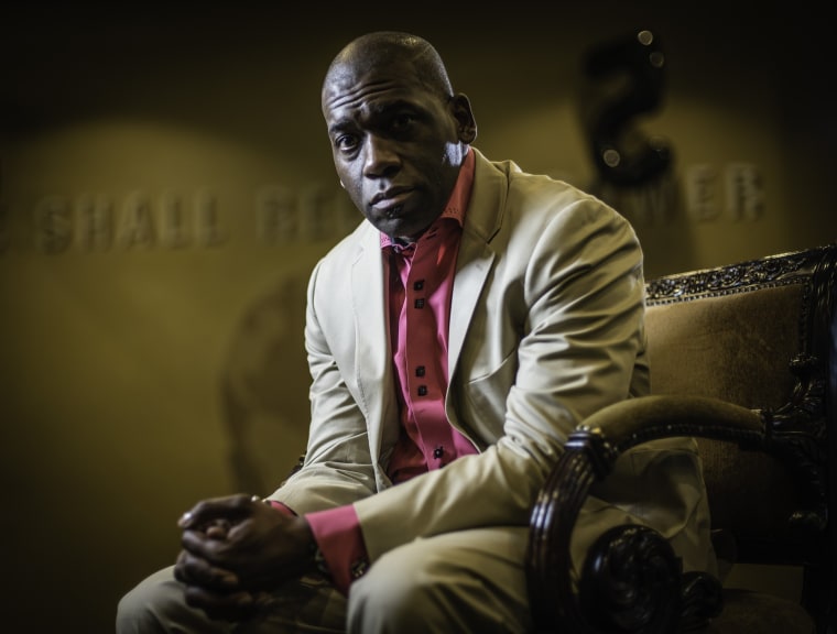 Rev. Jamal Bryant is pastor of Empowerment Temple, and he led several local and national protest marches. His church has opened a new community center named for Freddie Gray.