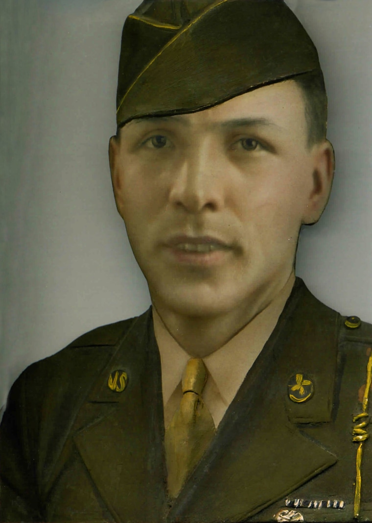 Retouched portrait of Juan M. Guzman.