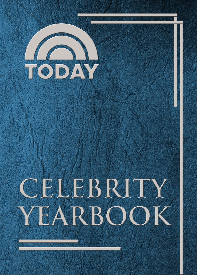 TODAY celebrity yearbook cover