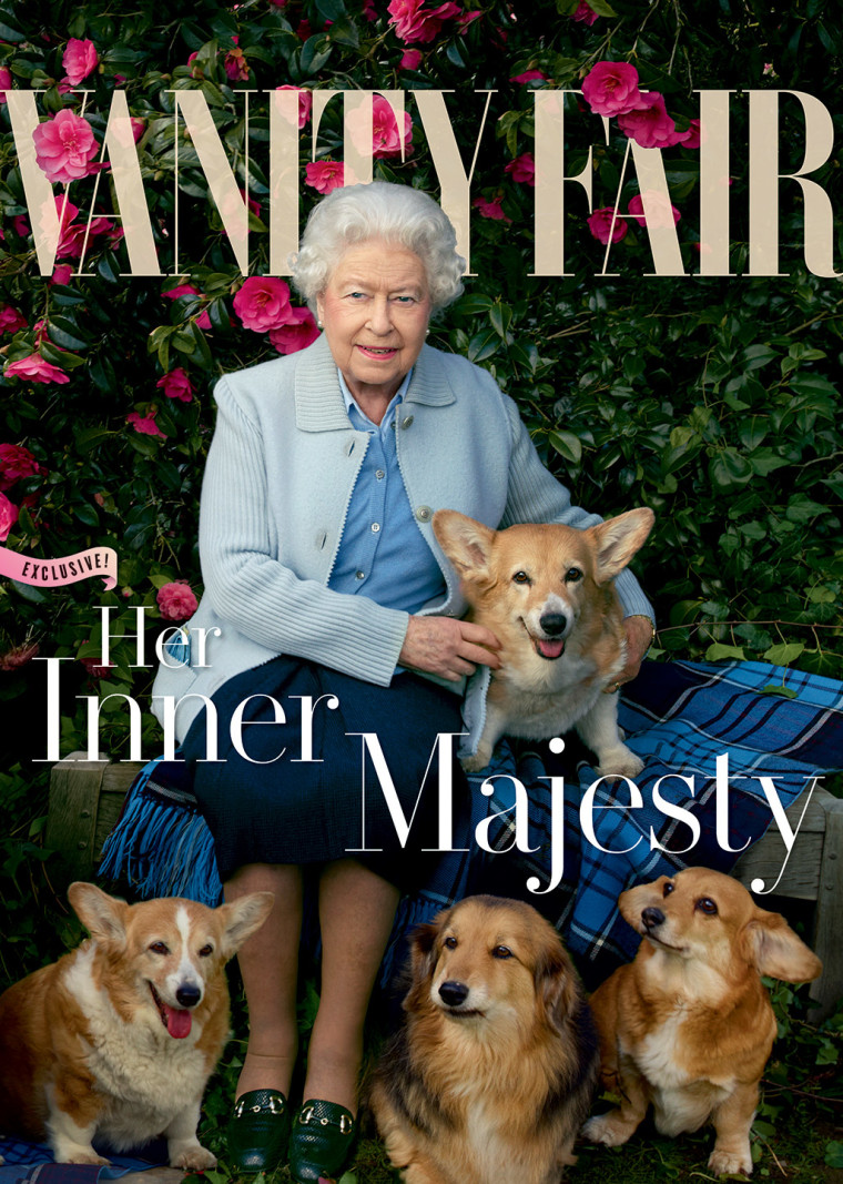 Queen Elizabeth on the latest cover of Vanity Fair magazine.