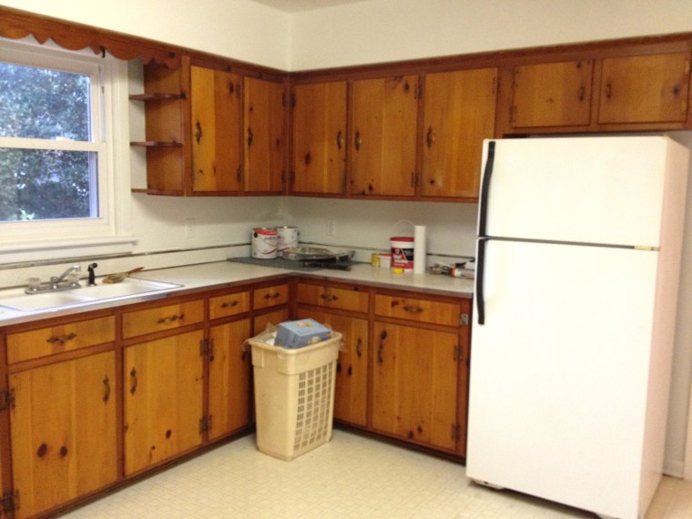 Kitchen makeover- before