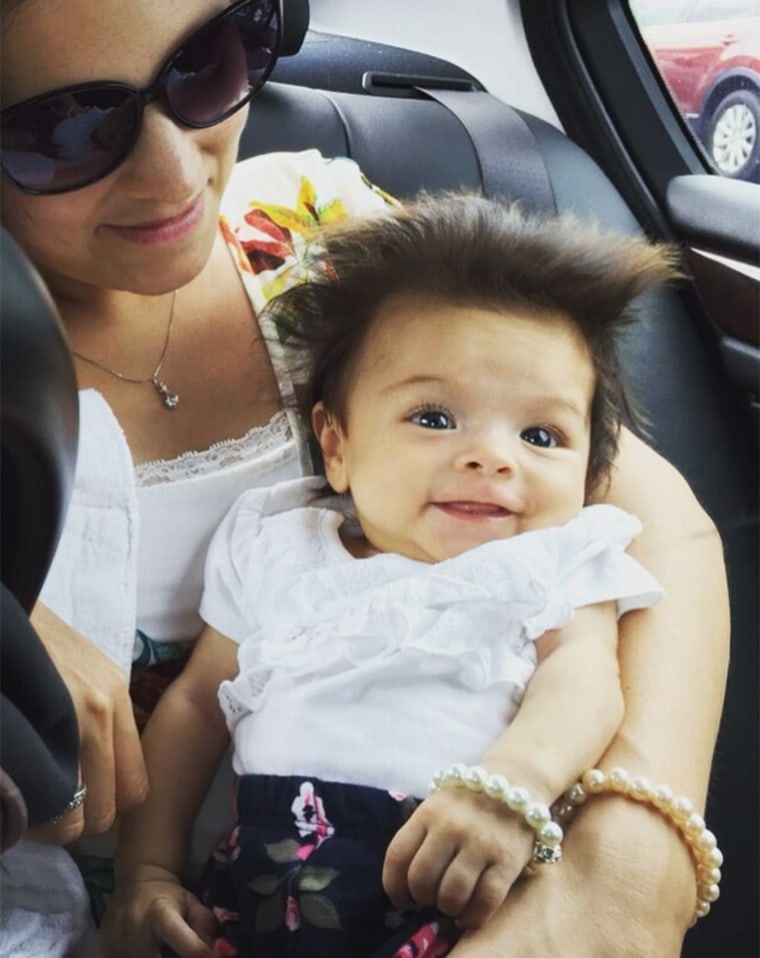 newborn with crazy hair goes viral