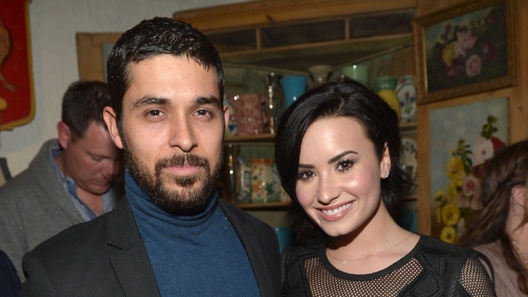 Image: FILE: Singer Demi Lovato And Actor Wilmer Valderrama Split