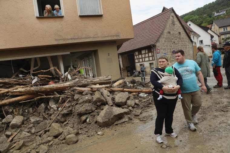 Image: Storm Kills Three In Southern Germany