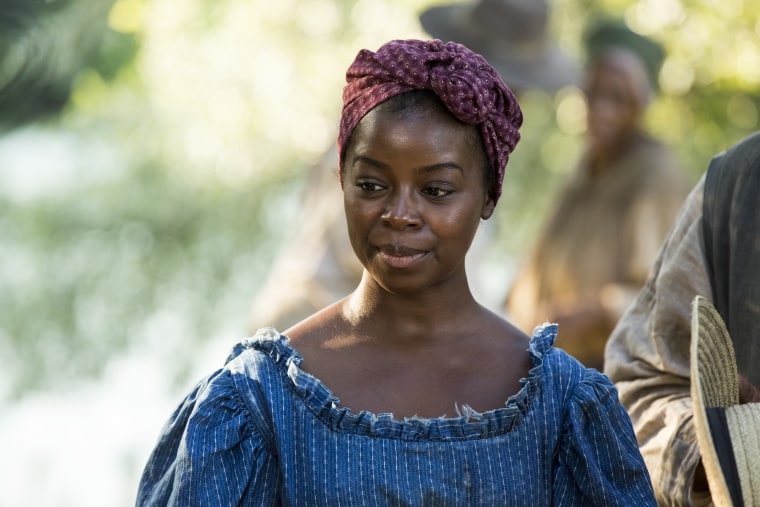 Actress Erica Tazel stars as Matilda on the HISTORY event series, "Roots."