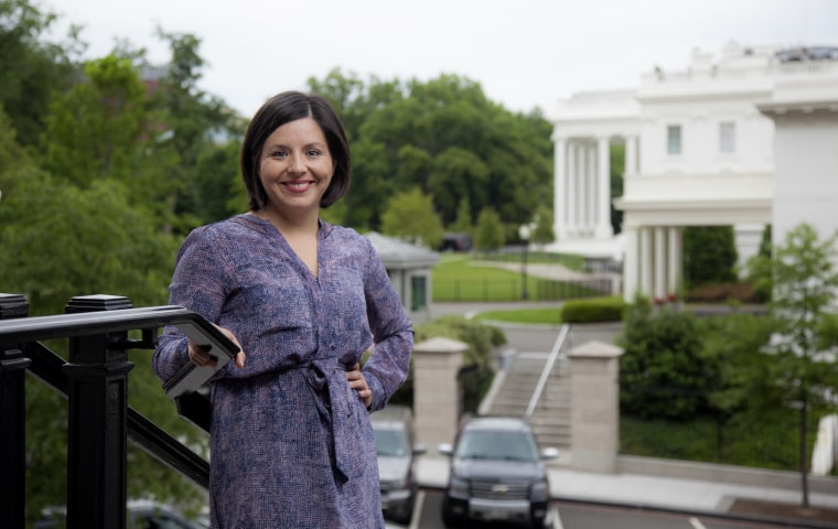 Image: Young Latinos of the Obama White House . Former staffer Stephanie Valencia.