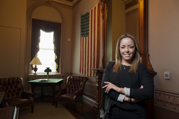 Image: Young Latinos of the Obama White House . Ximena Gonzalez.