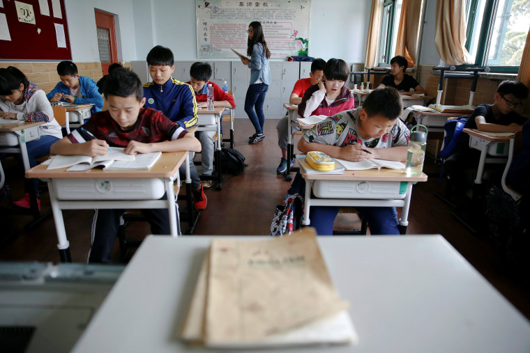 Image: The Wider Image: China's Olympic schools