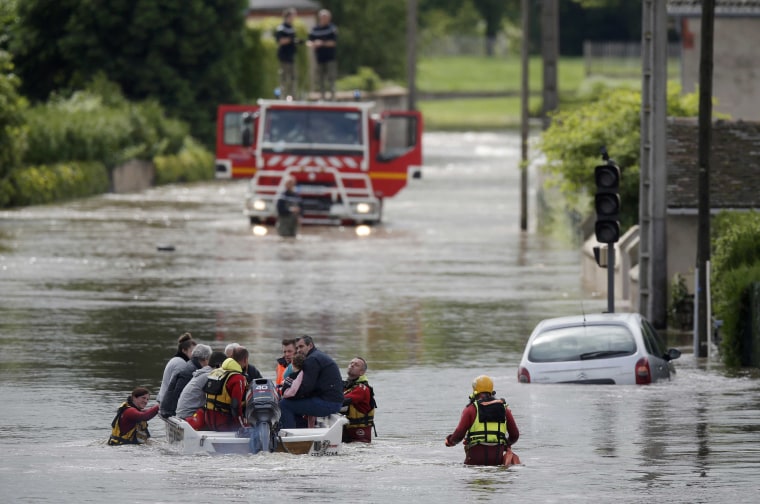 Fatal Floods Wreak Havoc In Germany and France