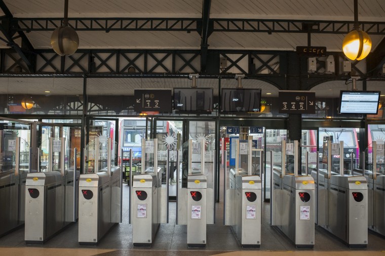 Image: Railway strike in France